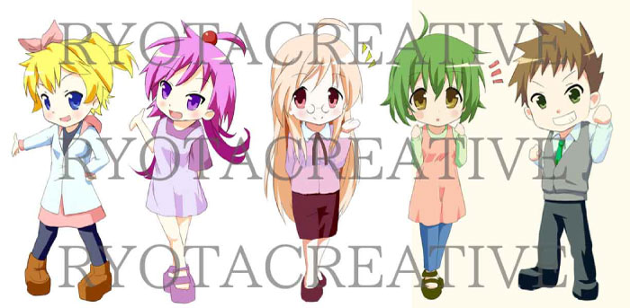 キャラクター複製デザイン