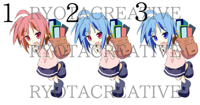 キャラクター複製デザイン