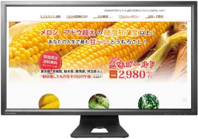 ネット通販サイト作成見本